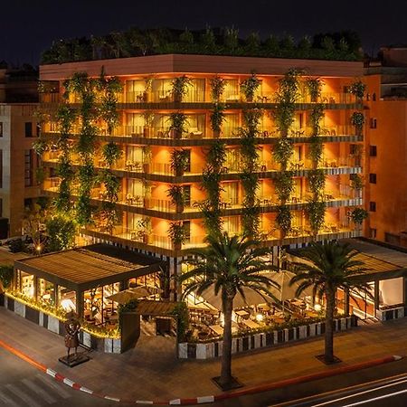 Hotel Jadali&Spa Marrakesch Exterior foto The hotel at night