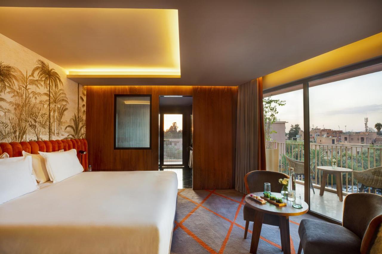 Hotel Jadali&Spa Marrakesch Exterior foto A room at the hotel